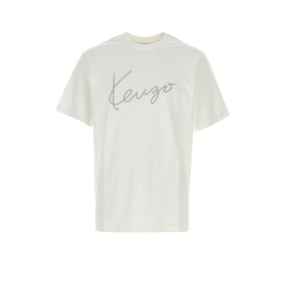 Kenzo Men White Cotton T-Shirt